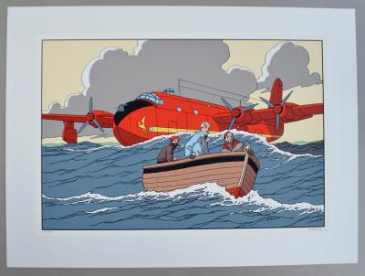 André Juillard - Blake et Mortimer, 2004 - Sérigraphie signée 2