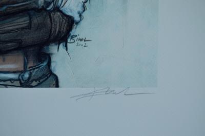 Enki BILAL - 32 Décembre, 2002 - Sérigraphie signée 2