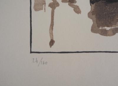 Jules CHADEL : Bretagne : Douarnenez, Voilier, 1924 - Bois gravé original signé 2