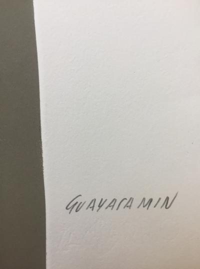Oswaldo GUAYASAMIN - Las manos del terror, 1973 - Gravure signée au crayon 2