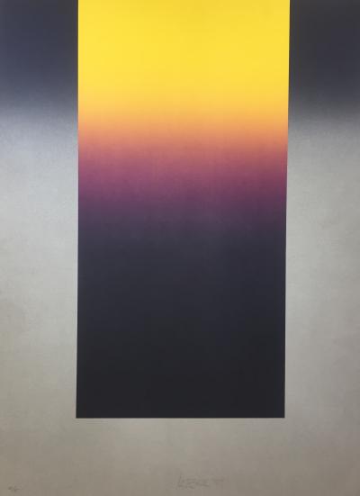 Larry Stuart Bell - Sans titre 2, 1988 - Lithographie originale signée au crayon 2