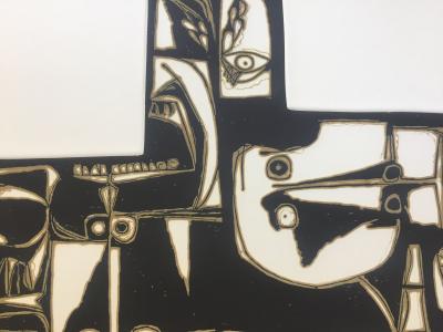 Oswaldo GUAYASAMIN - Milay 2 VARIANTE - Gravure signée au crayon 2