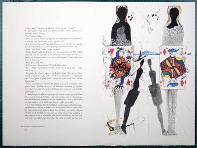 Salvador DALI - The Queen’s Croquet Ground, 1969 - Original  heliogravure 2