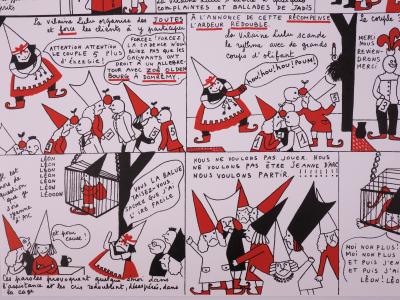 Yves SAINT LAURENT - Le châtiment de la vilaine Lulu, 1985  - Lithographie 2