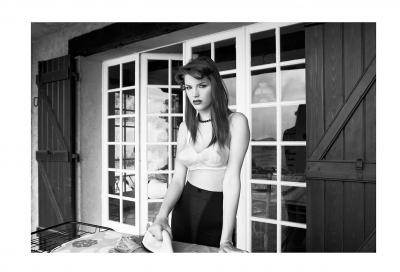 Alain DAUSSIN - Terrasse à Saint-Tropez , 2005 - Photographie 2