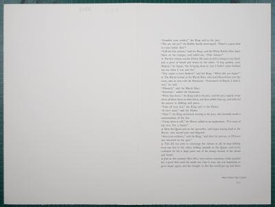 Salvador DALI - Who stole the tarts?, 1969 - Original heliogravure 2