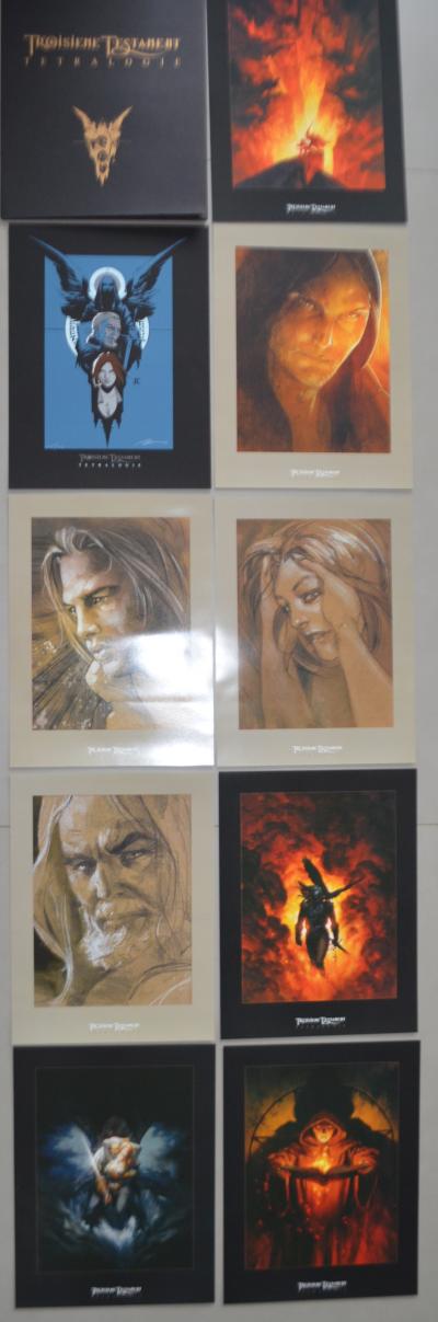 Dorison Xavier / Alex Alice - Troisième Testament, 2004 - Portfolio + Sérigraphie signée 2