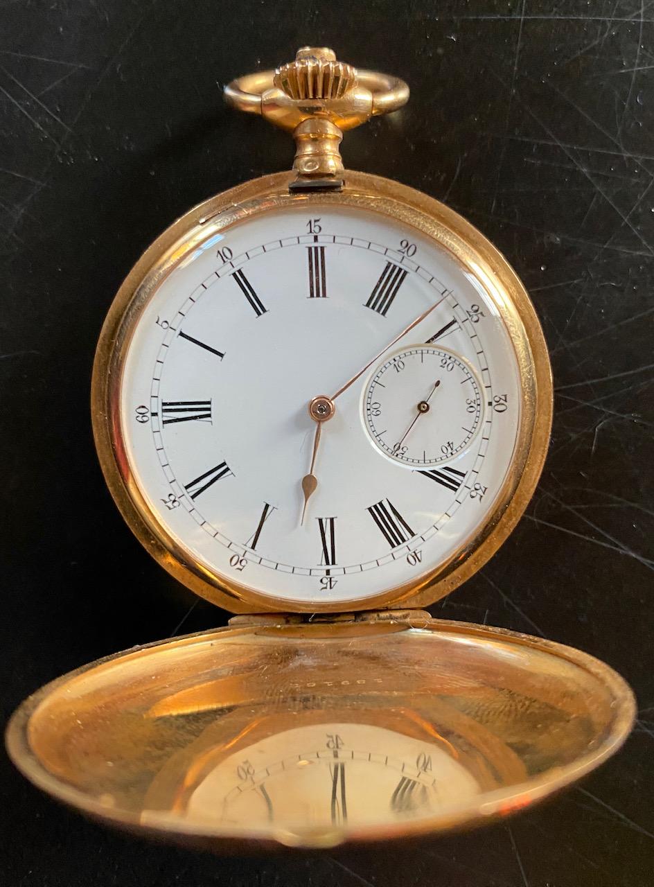 Reloj de bolsillo Vacheron Constantin en amarillo - Joyas relojes - Plazzart