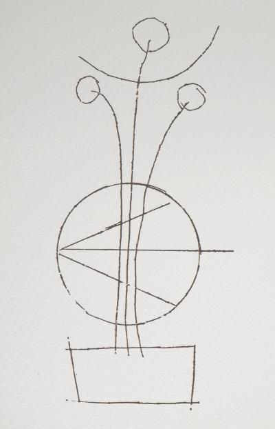 Man RAY - Fleurs du rêve, Irène, 1969 - Héliogravure originale 2