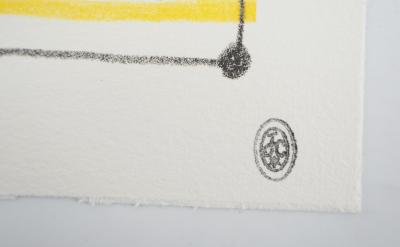Jean COCTEAU : Tête d'animal - Lithographie signée 2