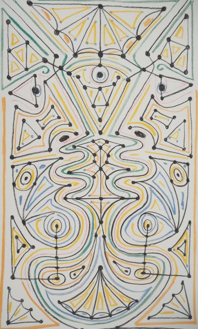 Jean COCTEAU : Le Baiser - Lithographie signée 2