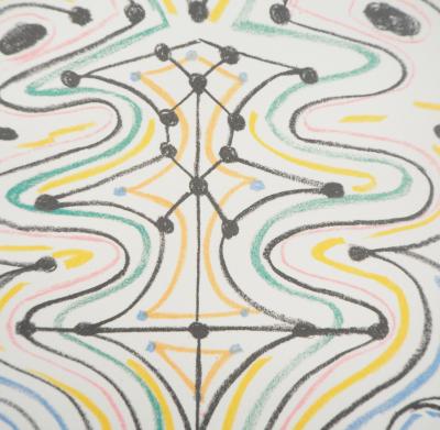 Jean COCTEAU : Le Baiser - Lithographie signée 2