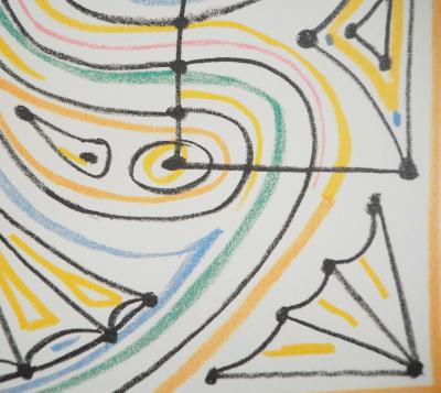 Jean Cocteau: The Kiss - Signed Lithograph 2