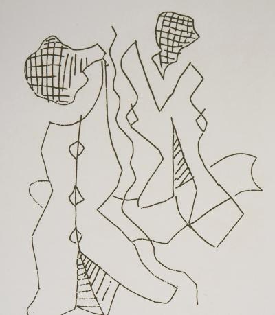 Man RAY : La Camaraderie, Eve, 1969 - Gravure originale signée 2