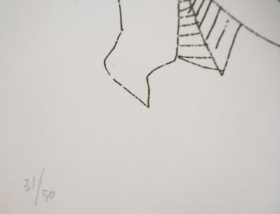 Man RAY : La Camaraderie, Eve, 1969 - Gravure originale signée 2