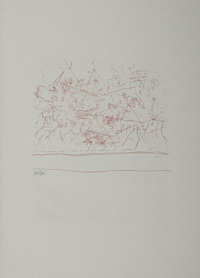 Otto WOLS : Untitled, 1965 - Original lithograph 2