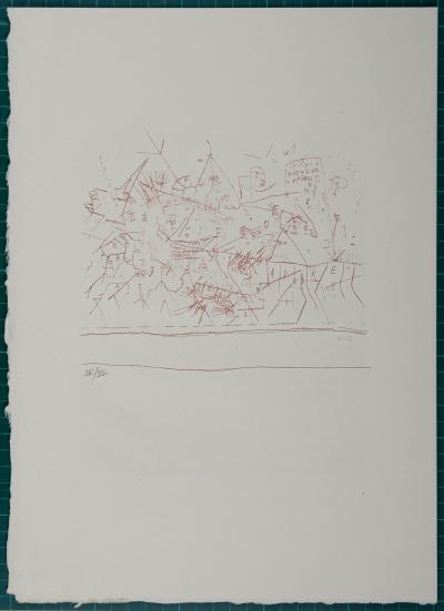Otto WOLS : Untitled, 1965 - Original lithograph 2