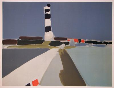 Nicolas DE STAËL (d’après) - Le phare, 1958 - Affiche originale 2