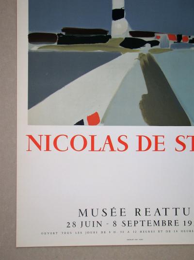Nicolas DE STAËL (d’après) - Le phare, 1958 - Affiche originale 2
