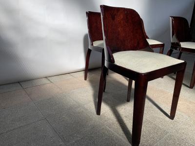 Suite de chaises Art Déco 2