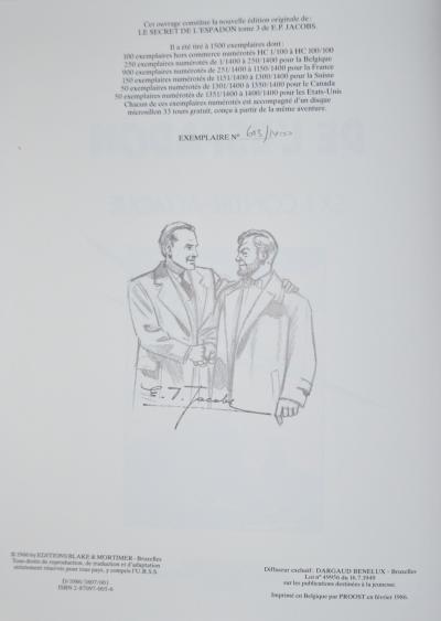 Edgar P. Jacobs - Blake & Mortimer T3 - Le Secret de l’Espadon 3 + disque 2