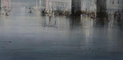 Jean-Michel NOQUET - Venise et sa lagune - Huile sur panneau 2