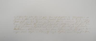 Lars BO : Le Miroir brisé, 1969 - Gravure originale signée au crayon 2