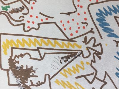 Jean COCTEAU - Danse Espagnole, 1968 - Lithographie 2