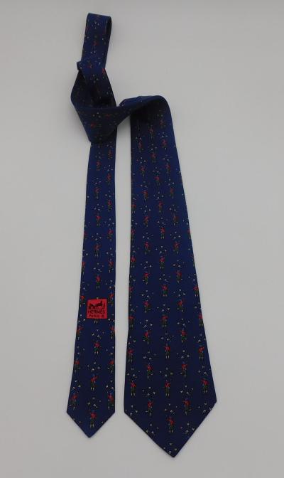 Hermès - Cravate 100% soie 2