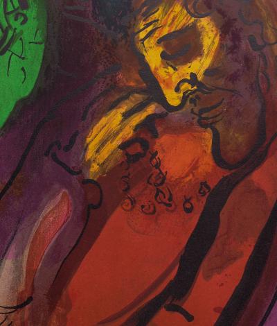 Marc CHAGALL - La Bible : David et Absalom, 1956 - Original lithograph 2