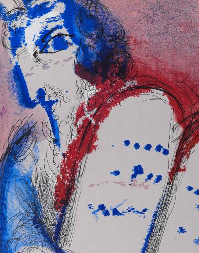 Marc CHAGALL - La Bible : Moïse, 1956 - Lithographie 2