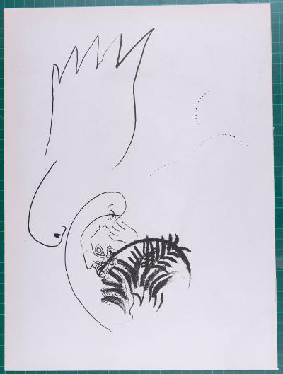 Marc CHAGALL - La Bible: Pleurs de Jérémie, 1956 - Lithographie originale 2