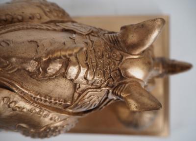 Salvador DALI - Rhinocéros habillé en dentelle - Sculpture originale, Signée 2