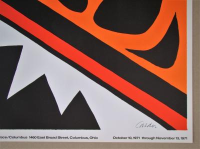 Alexander CALDER - La grenouille et la scie, 1971 - Affiche originale 2