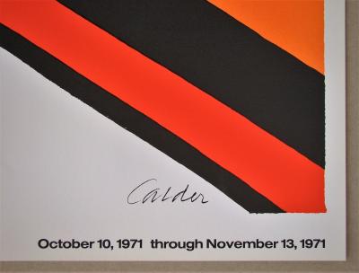 Alexander CALDER - La grenouille et la scie, 1971 - Affiche originale 2