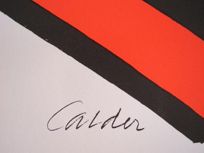 Alexander CALDER - La grenouille et la scie, 1971 - Affiche originale 2