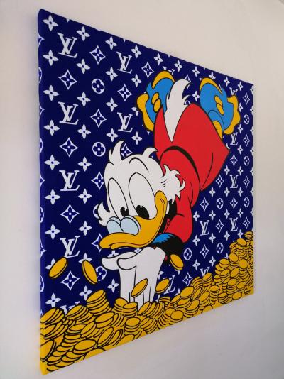 FOV - LV Picsou, 2021 - Acrylique sur toile 2