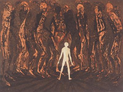 Lars BO : Echec et mat, 1975 - Gravure originale signée au crayon 2