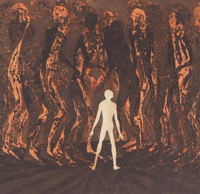 Lars BO : Echec et mat, 1975 - Gravure originale signée au crayon 2