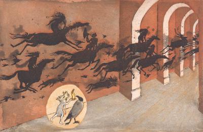 Lars BO : L’Ombre du rêve surréaliste, 1969 - Gravure originale signée au crayon 2