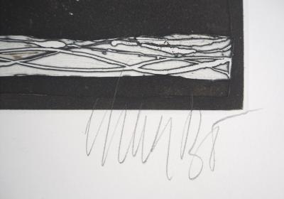 Lars BO : L’Adieu, 1969 - Gravure originale signée au crayon 2