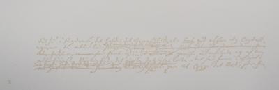 Lars BO : Le Palais de la reine des neiges, 1969 - Gravure originale signée au crayon 2