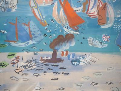 Raoul DUFY : Festival Maritime - Lithographie Signée 2
