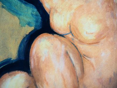 Amedeo MODIGLIANI (d’après) : Cariatide - Lithographie 2