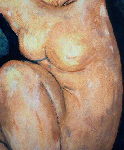 Amedeo MODIGLIANI (d’après) : Cariatide - Lithographie 2