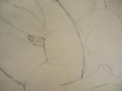 Amedeo MODIGLIANI (d’après) : Le couple - Lithographie signée 2