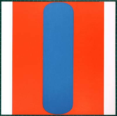 Ellsworth KELLY - Rouge-Bleu, 1967 - Sérigraphie originale 2