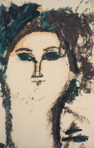 Amedeo MODIGLIANI (d’après) : Beatrice Hastings - Lithographie 2
