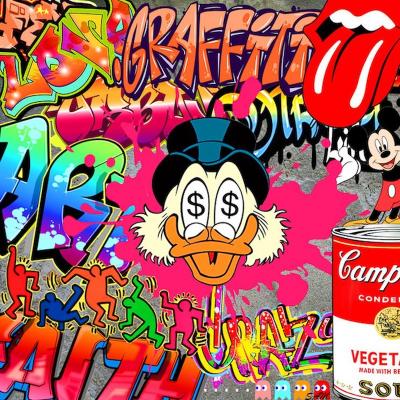 Sam - Graff Wall, 2020 - Impression digitale 2