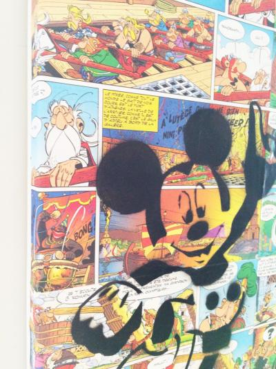 NOBODY - Asterix, 2020 - Technique mixte sur toile 2